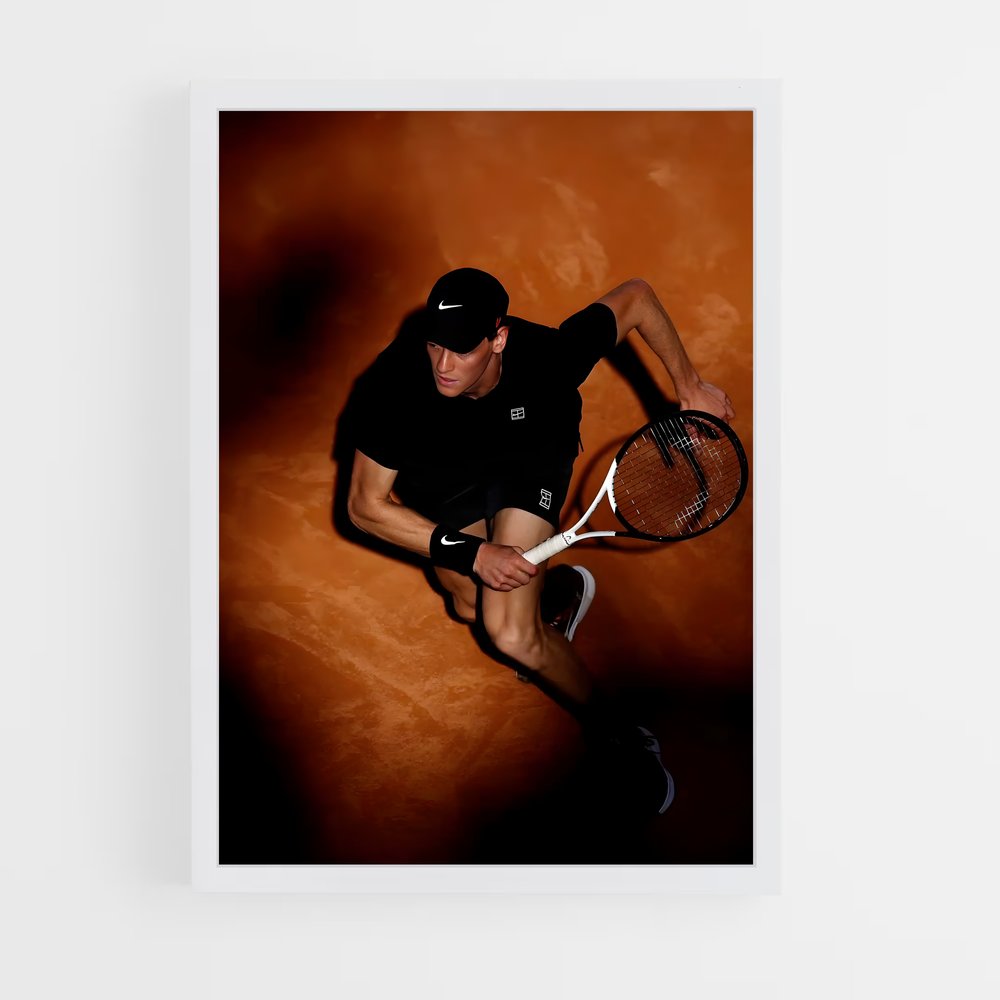 Poster Jeu de Raquette – affiche Tennis (vue 3)